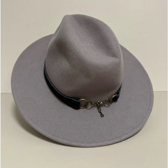 GIGI PIP Fedora Hat Gray Wool Women’s‎ Sz S/M