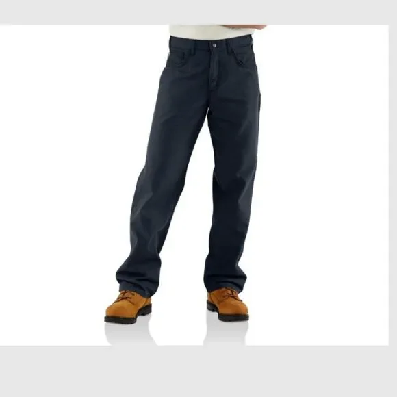 NWT Carhartt BNO159-FRM Flame Resistant Loose Fit Canvas 5-pocket | Size 42W 36L