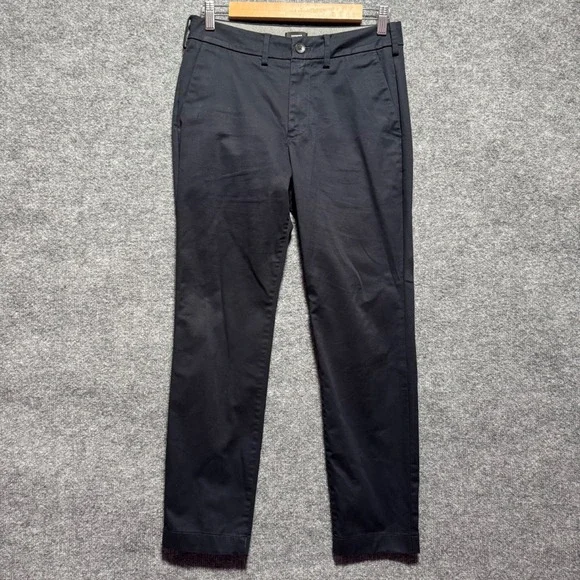 Express Mens Skinny Photographer Chino Pants‎ Blue Stretch Dress 28x28 Navy