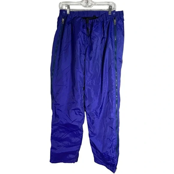 Vintage‎ 90's Patagonia Men's Side Zip Fleece Lined Pants USA 42181 Purple XL