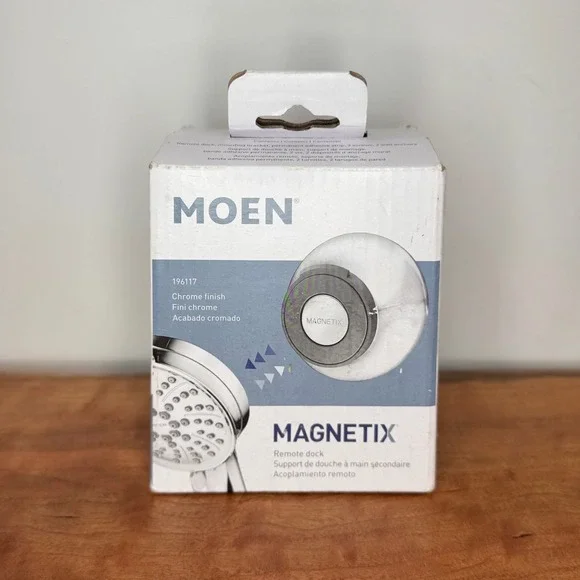 Moen Magnetix Remote Dock Chrome Finish for Handheld Showerheads 196117 NEW