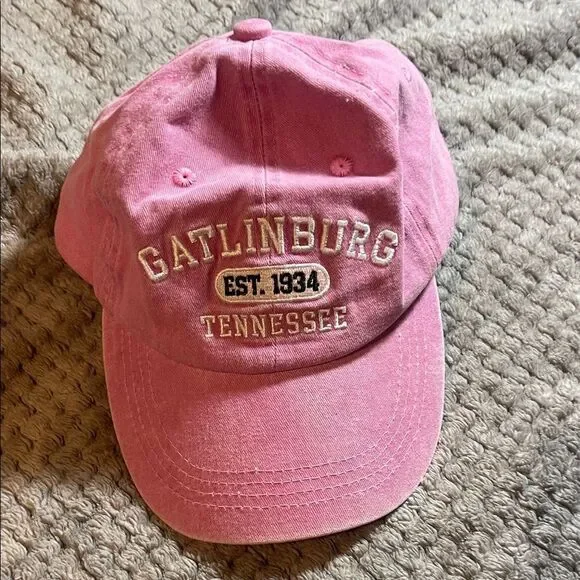 Pink Gatlinburg Baseball Cap