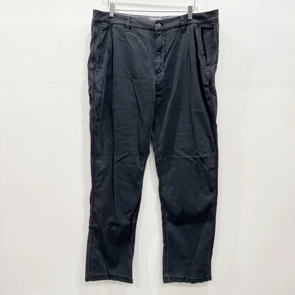 Carbon2cobalt Grey Cotton Utility Cargo Pants Men’s Size 40