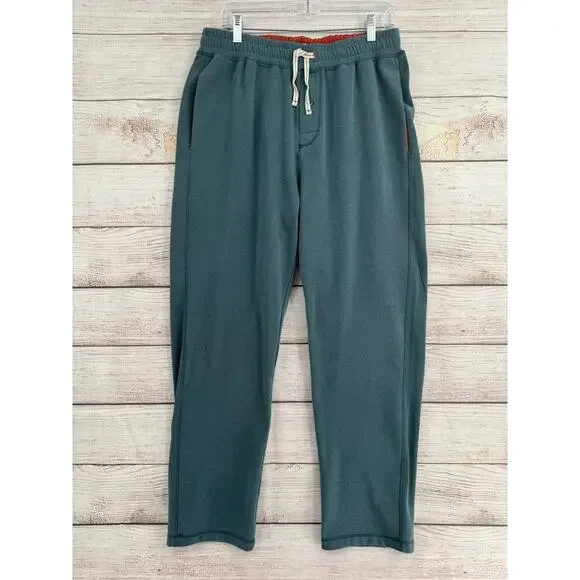 Carbon2Cobalt Chaise Loungers Sweatpants Mens L Steel Blue Super Soft Drawstring