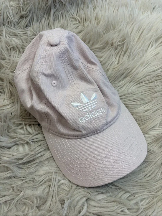 Adidas Light Pink Cotton Baseball Cap