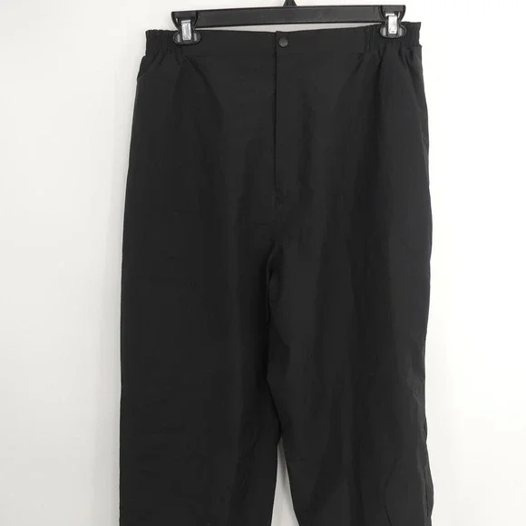 Forresters Gore-Tex Pants Men's XL Black Waterproof Golf Rain‎ Wind Shell
