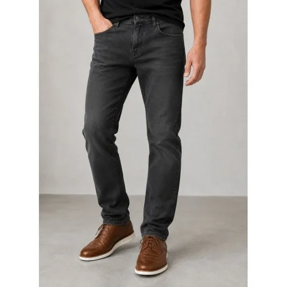 Rising‎ Sun & Co Los Angeles Mens Charcoal Gray Straight Leg Pants 40x32