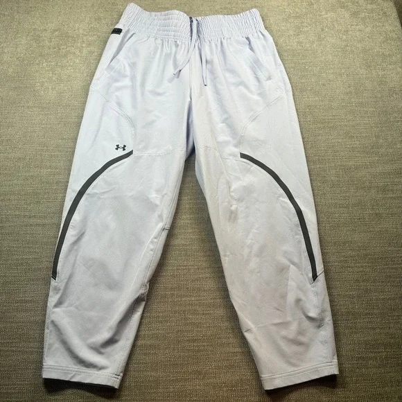 UNDER ARMOUR Women's M Storm Unstoppable Ankle Pants 1382741 539 Purple