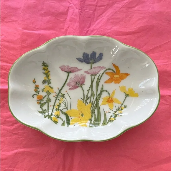 Seymour Mann Day Lily Soap Dish/Jewelry Dish