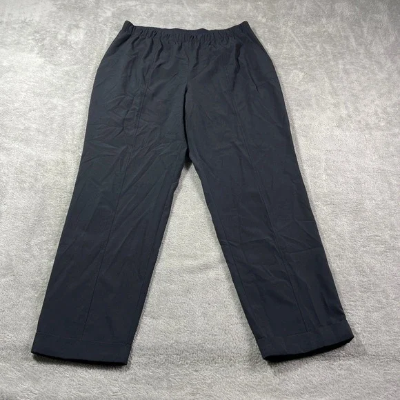 Varley Lounge Pants Men's Large Black Relaxed Fit‎ Elastic Waist Activewear