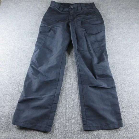 5.11 Tactical Pants Mens 30x30 Blue Cargo Straight Leg Utility Ripstop Workwear