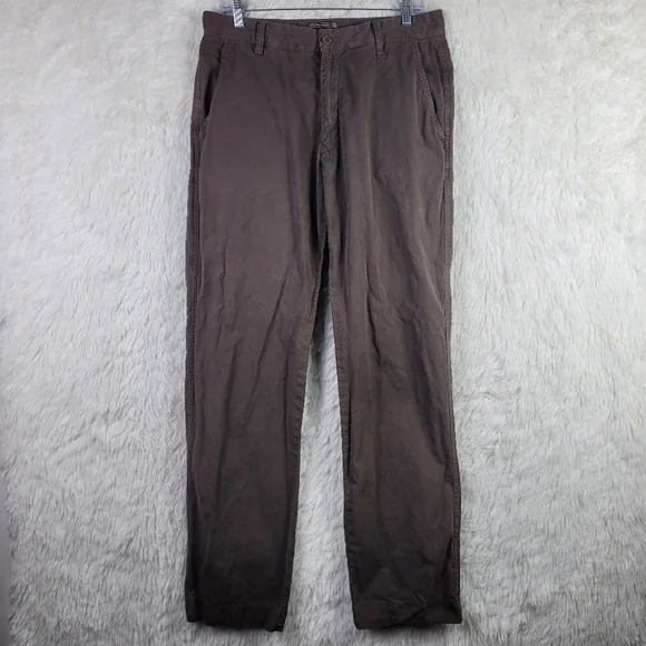EMS Of Masons Mens Brown Chino Pants 32x32 Outdoor Workwear‎ Casual
