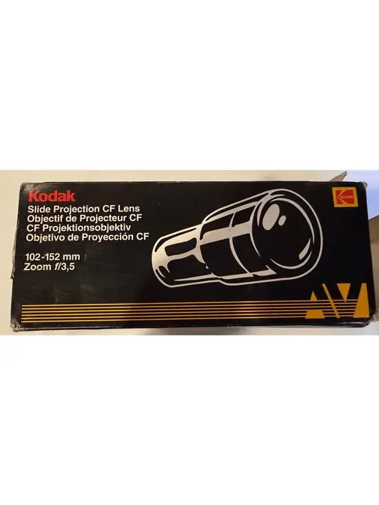 Kodak Slide Projection CF Lens 102 - 152mm Zoom f/3,5