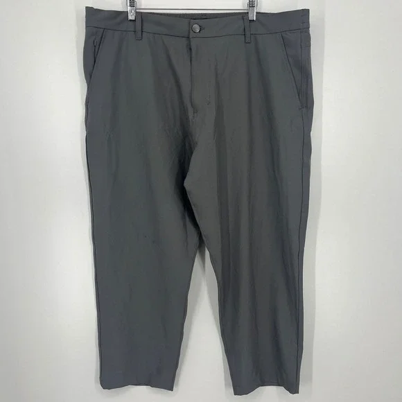 Marc New York Andrew Marc Mens Performance Stretch Pants‎ Grey 42x29 0016958