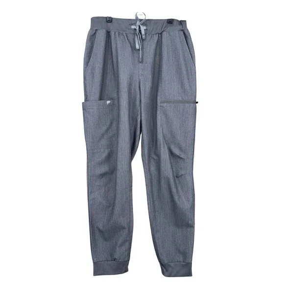 Fabletics Jogger Cargo Pants Mens M/S Polyester Viscose Gray GJ2253977
