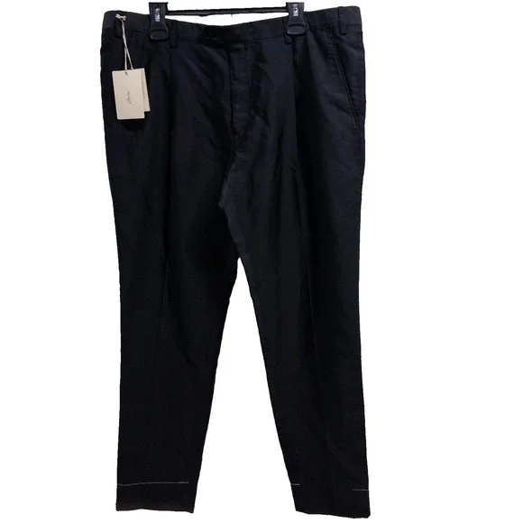 Brioni Silk Dress Pants 56 EU 40 US NWT Mr Porter Exclusive‎ Bormio Trousers