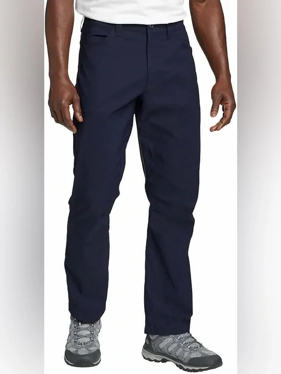 Eddie Bauer Tech Performance Pants Men’s 32x30 Black Stretch Travel  Like New