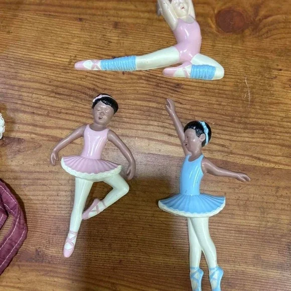 Vintage Ballerina Wall Decor 1990s Ballet Dancing Girl Plaques