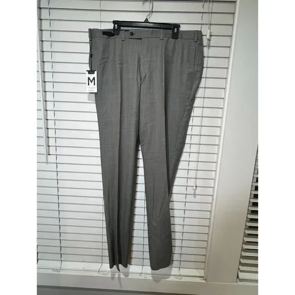 Ted Baker Endurance 100%‎ Wool Unhemmed Men's Dress Pants - Size 40x38