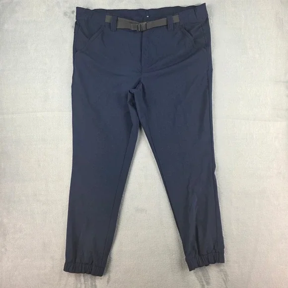 Columbia Mens‎ Navy Blue Stretch Jogger Hiking Pants XO8189 Size Large