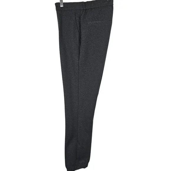Topman Jogger Trousers Mens 32 S Charcoal Grey Textured Elastic‎ Hem Slim Fit