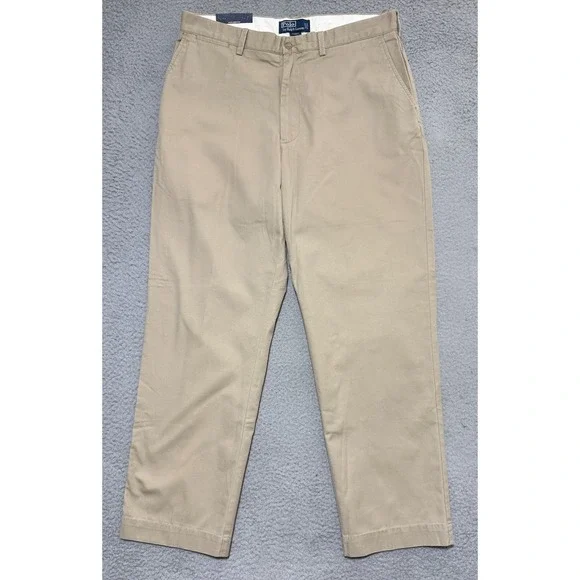 NEW Vintage Polo Ralph Lauren Prospect Khaki Chino Pants Mens 36x30 Cotton