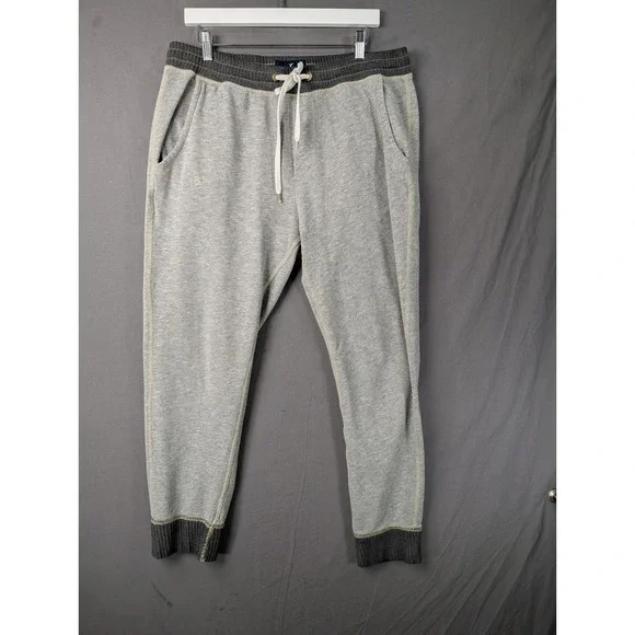 American Eagle Outfitters Mens Gray Jogger Sweatpants Size Large