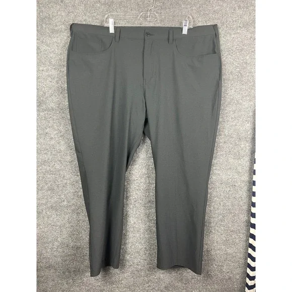 PGA Tour Golf Pants Mens 44x30‎ Gray Excellent Performance Flat Front Trousers