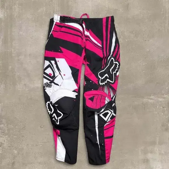 Fox Racing 180 Motocross Pants Black Pink Size 34