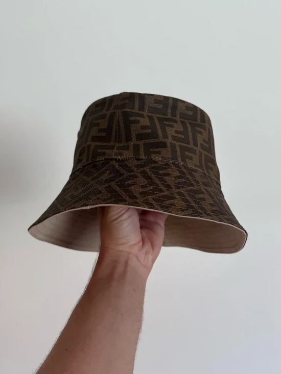 FENDI FF Motif Bucket Hat - 💯 AUTHENTIC - NEW w/ TAGS