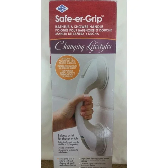NEW Changing Lifestyles Safe-er-Grip Bathtub & Shower Handle Safety Model 40524