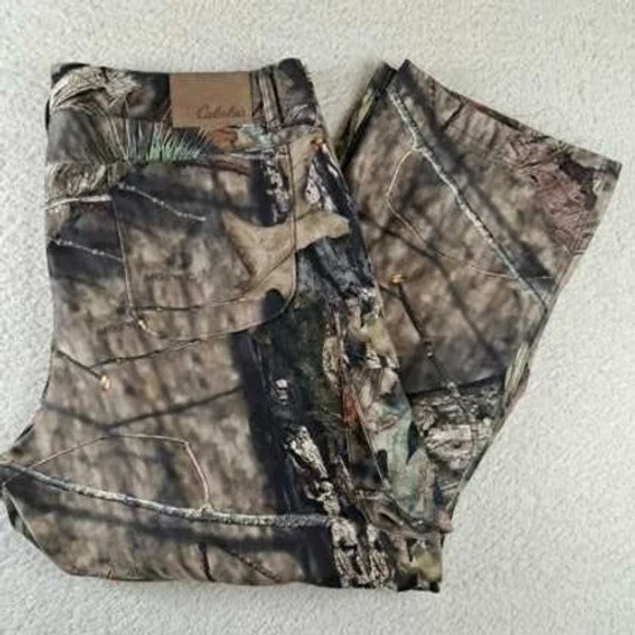 Cabela's Mossy Oak Camouflage‎ Hunting Cargo Pants Men's 38 Regular Polyester