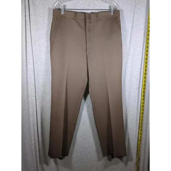 FlexSlax Dress Pants Mens 34x29 (Actual)‎ Made In USA Vintage