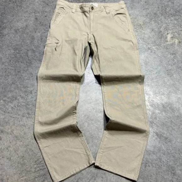 Weatherproof Men's Tan and Cream Trousers