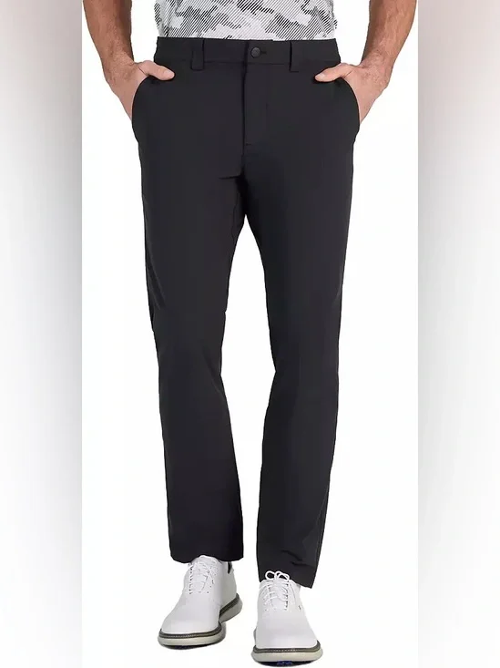 NWT Bad Birdie Black Golf Pants Men's Size 34 x 32