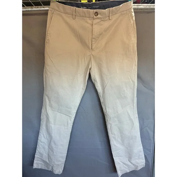 Old Navy Mens Ultimate Straight Built-In Flex Khaki Chino Pants Tan 36x32