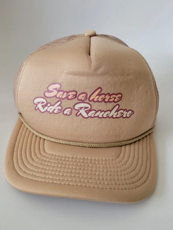 Target Beige Tan Trucker Hat 
