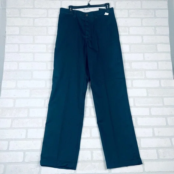 Dickies Occupational Wear Mens Navy Blue Industrial Work Pants LP22DN 32x32 NEW