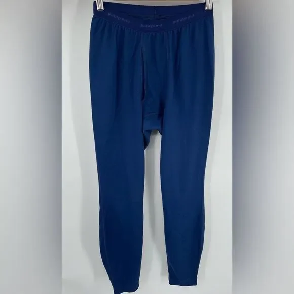 Patagonia men’s Capilene performance base layer tight navy size M outdoor