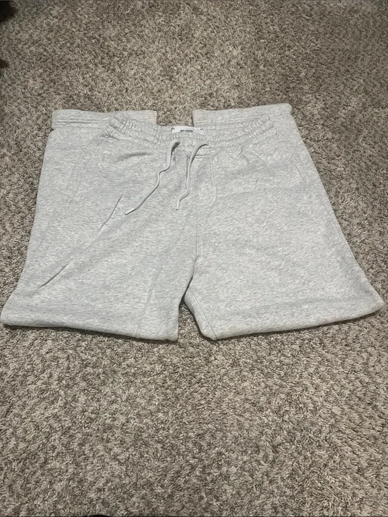 Hollister Light Gray Heather Men's Baggy Sweatpants