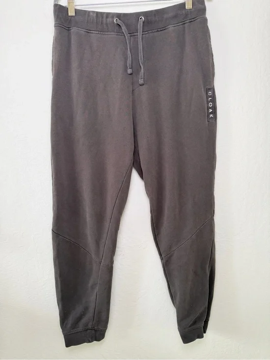 Cloak Sweatpants Men's Dark Charcoal Joggers Tapered Large Streetwear