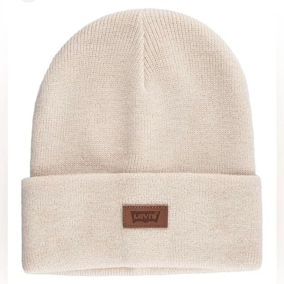 Levi's Beanie, Cream O/S