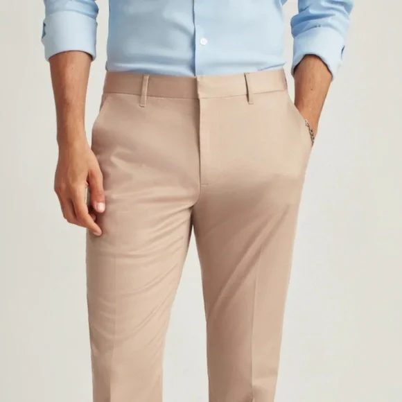 Bonobos straight fit tan 32/30 Wednesday trousers