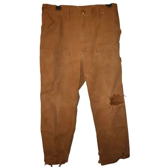 Vintage USA Carhartt Double-Knee Work Pants,  