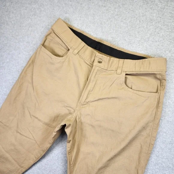 Origin USA Men's 38x32 Moab Stretch Cotton Pant Taper Canvas Tan