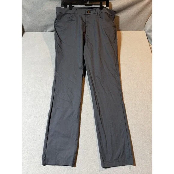 Public Rec Dealmaker Gray Grey 5-Pocket Pant Men 35*34 Performance Comfort NWOT