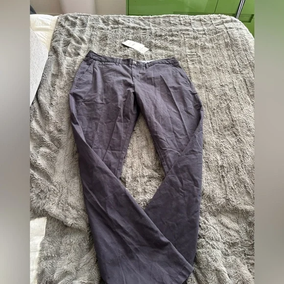 Perk Men's blue Gray feel good slim stretch chinos 35/32 new high quality