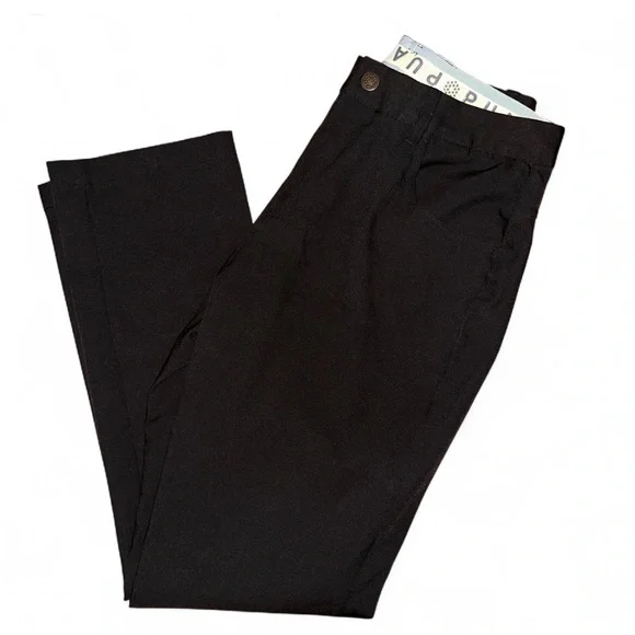 Puma Black Tailored Golf Pants | Flat Front | Stretch
