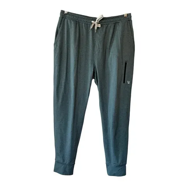 Vuori men's Sunday Performance joggers sweatpants XL blue athleisure