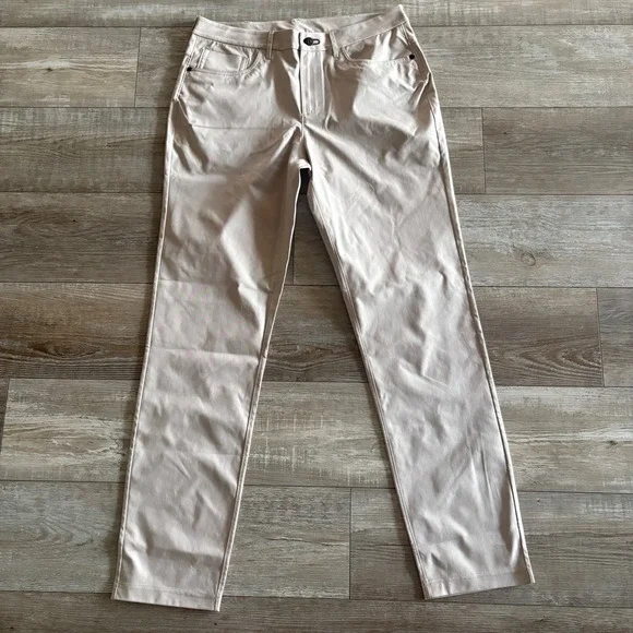 Public Rec Dealmaker 5 Pocket Pants Men 33x34* (fits 33x32) Tan Performance